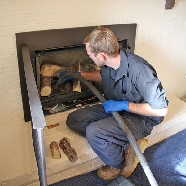 Gas Fireplace Cleaning